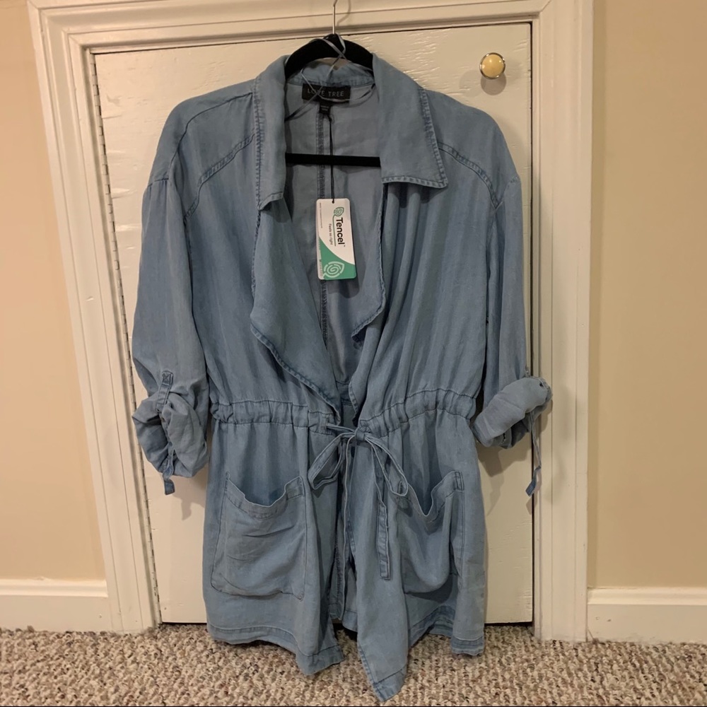 Light Open Front Jacket - Picture 3 of 4